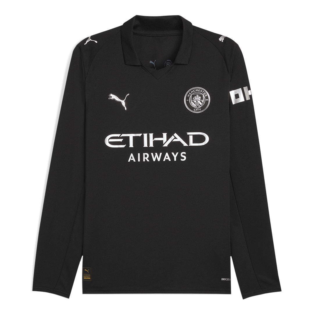 Maglia Manchester City a maniche lunghe da trasferta 2025/26