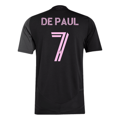 Maillot Inter Miami CF Version Joueur Extérieur 2025 DE PAUL #7 Coupe Ajustée