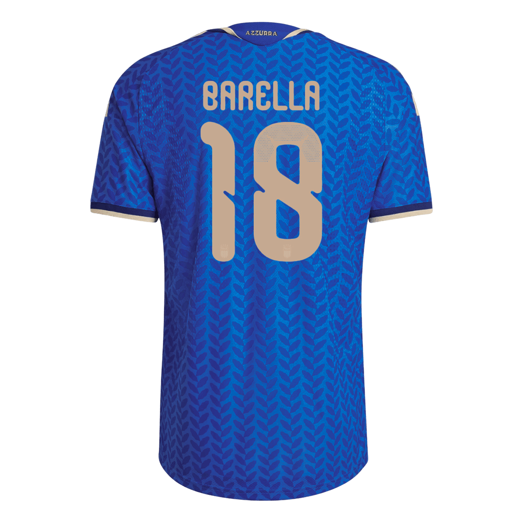 Italy World Cup Player Version Trikot Heim 2026 DARMIAN #13 Slim Fit