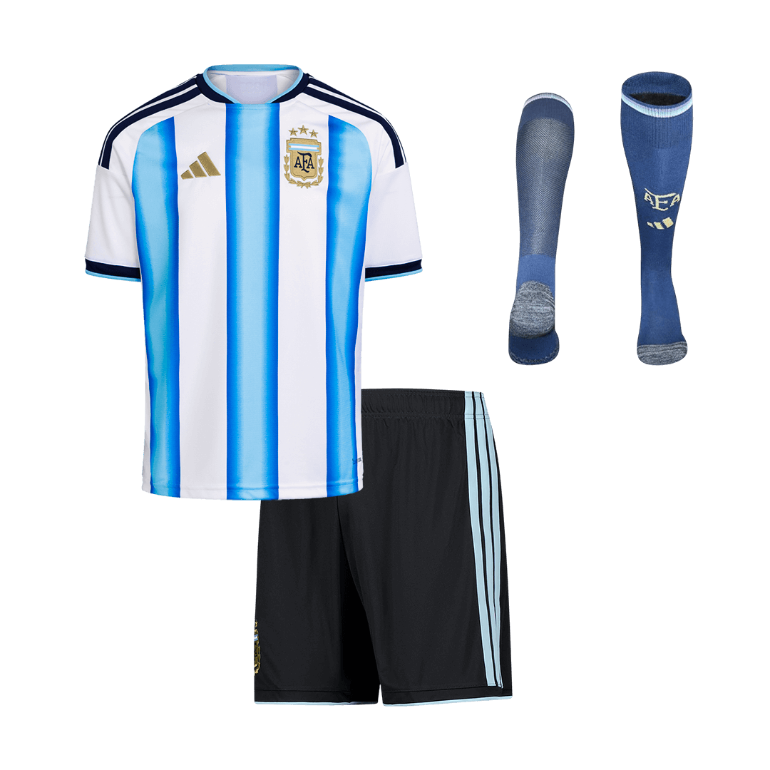 Argentina World Cup Kinder Trikot Komplett-Set Heim 2026