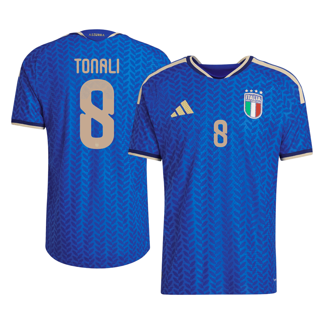 Maglia Italia World Cup Player Version Home 2026 TONALI #8 Slim Fit