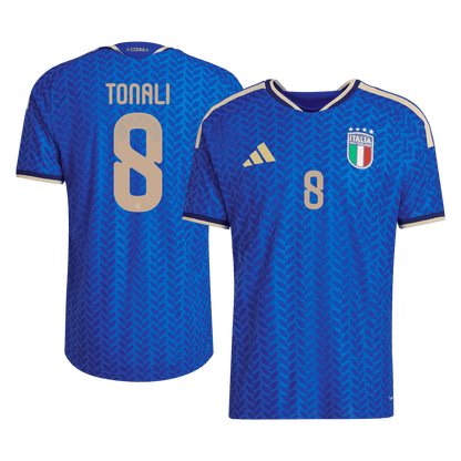 Maglia Italia World Cup Player Version Home 2026 TONALI #8 Slim Fit