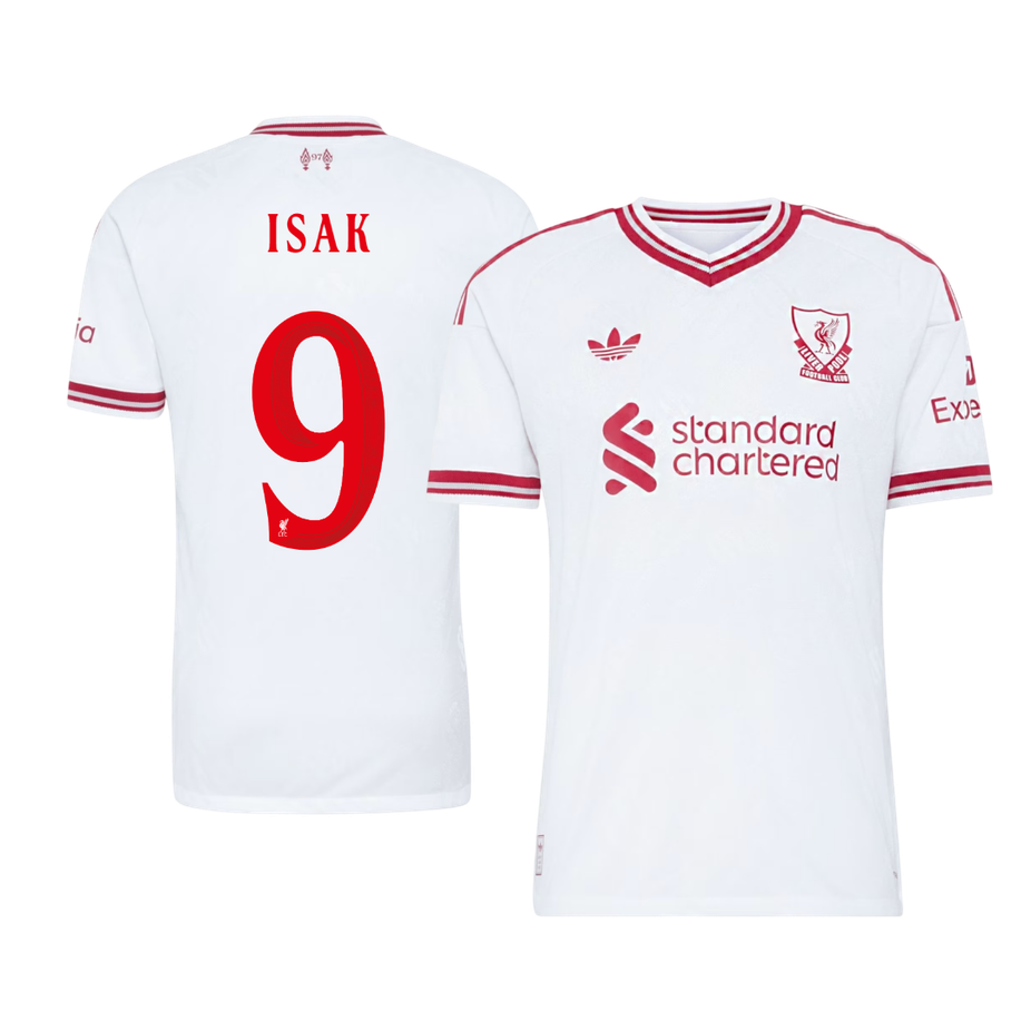 Liverpool Auswärtstrikot 2026/27 – ISAK #9 – UCL (Spielerversion)