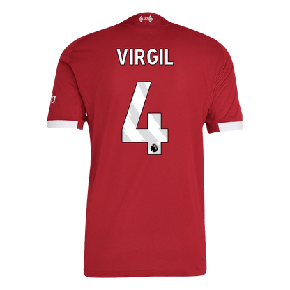Liverpool Player Version Trikot Heim 2025/26 VIRGIL #4 Slim Fit