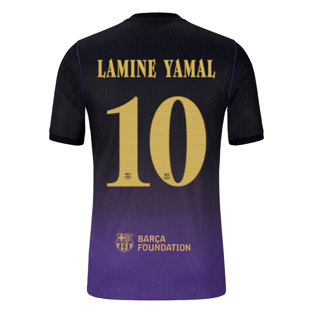 Barcelona Auswärtstrikot 2026/27 – LAMINE YAMAL #10 – UCL (Spielerversion)
