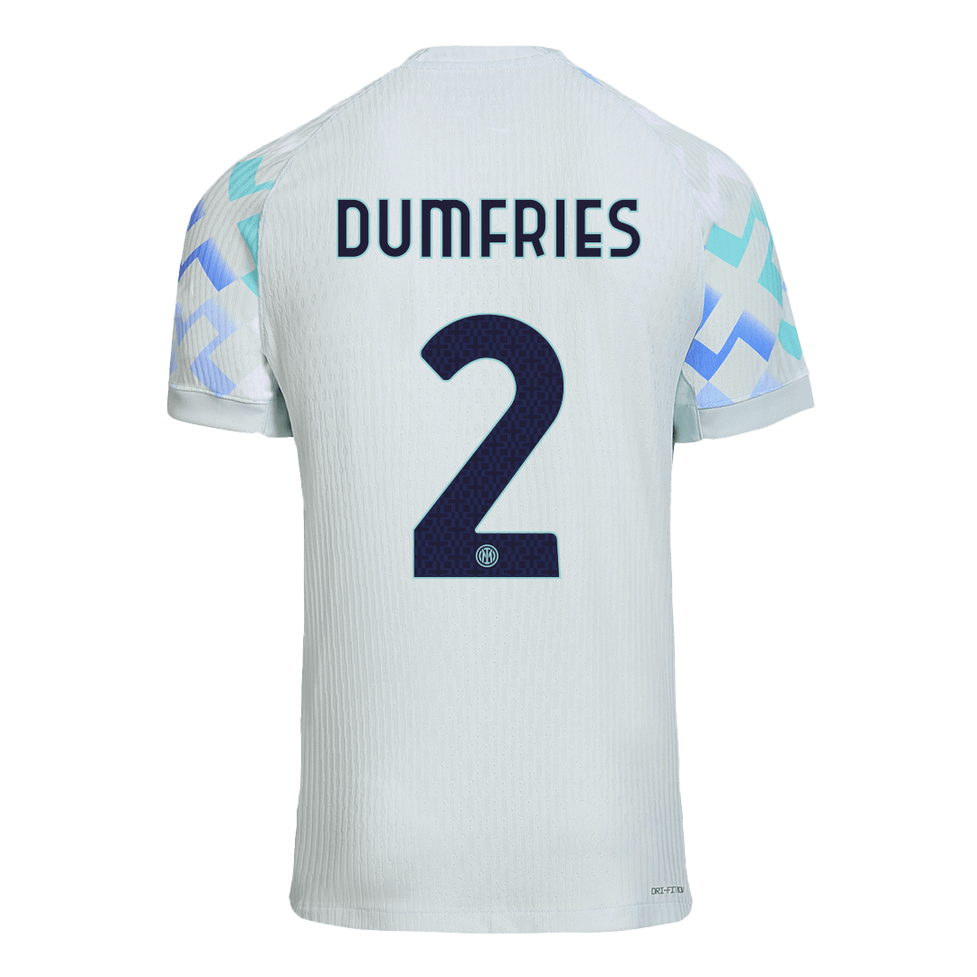 Maglia Inter Milan Versione Giocatore Trasferta 2025/26 DUMFRIES #2 Slim Fit