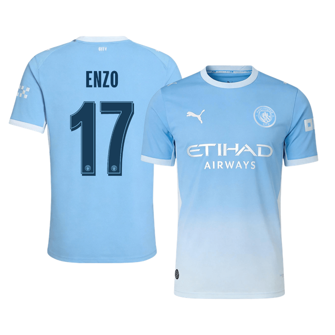 Manchester City Heimtrikot 2026/27 – ENZO #17 – UCL (Spielerversion)