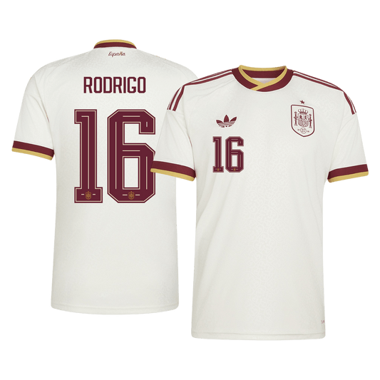 Spain World Cup Trikot Auswärts 2026 RODRIGO #16