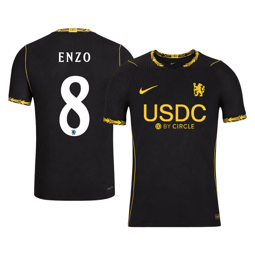 Chelsea Auswärtstrikot 2026/27 – ENZO #8 – UCL (Spielerversion)