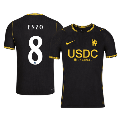 Chelsea Auswärtstrikot 2026/27 – ENZO #8 – UCL (Spielerversion)