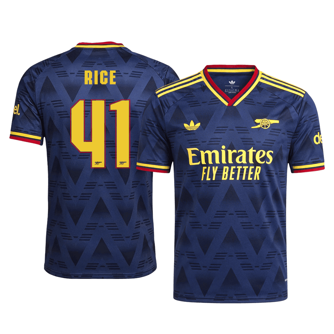 Arsenal Auswärtstrikot 2026/27 – RICE #41 – UCL (Spielerversion)