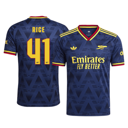Arsenal Auswärtstrikot 2026/27 – RICE #41 – UCL (Spielerversion)