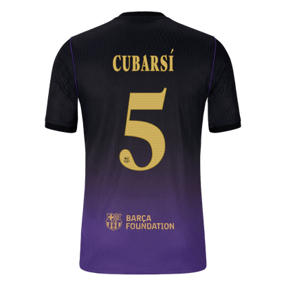 Barcelona Auswärtstrikot 2026/27 – CUBARSÍ #5 – UCL (Spielerversion)
