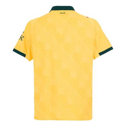 Maillot AC Milan Version Joueur Troisième Extérieur 2025/26 Coupe Ajustée