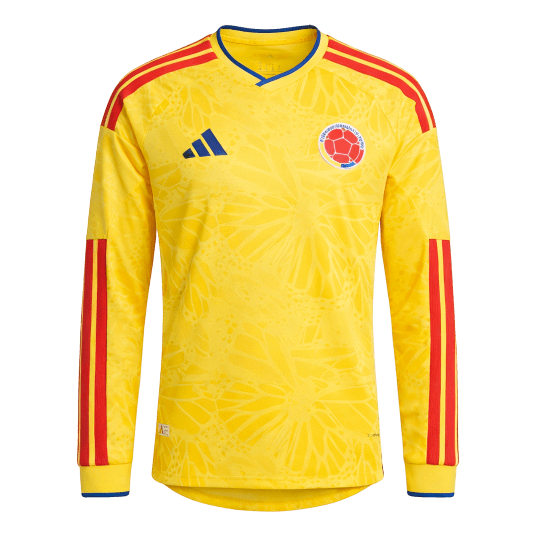 Colombia Coppa del Mondo Maglia Maniche Lunghe Home 2026
