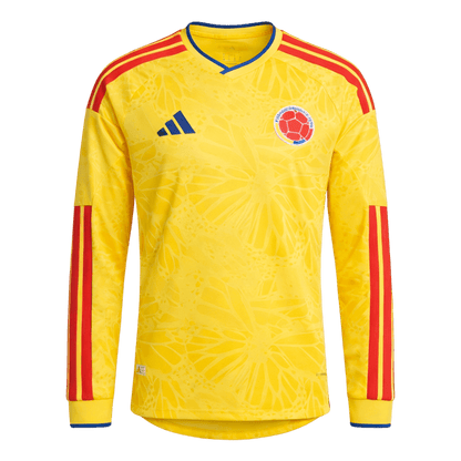 Colombia Coppa del Mondo Maglia Maniche Lunghe Home 2026