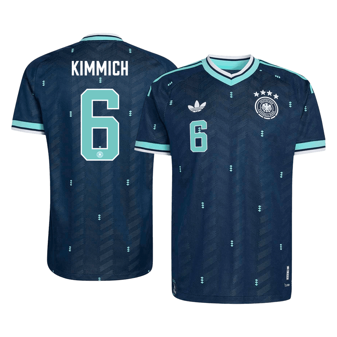 Maglia Germania Coppa del Mondo versione giocatore Trasferta 2026 KIMMIC #6 Slim Fit