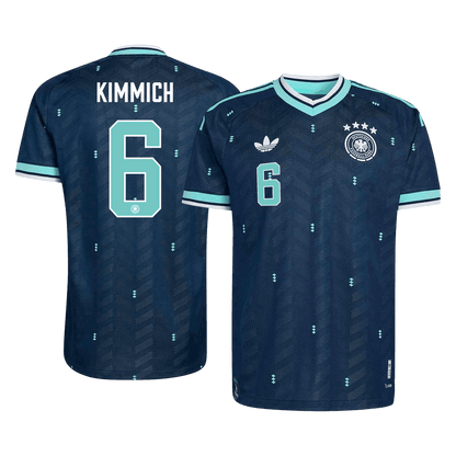 Maglia Germania Coppa del Mondo versione giocatore Trasferta 2026 KIMMIC #6 Slim Fit