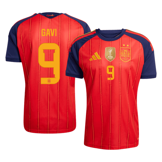 [Champion Edition] Spanien Heimtrikot WM 2026 – GAVI #9