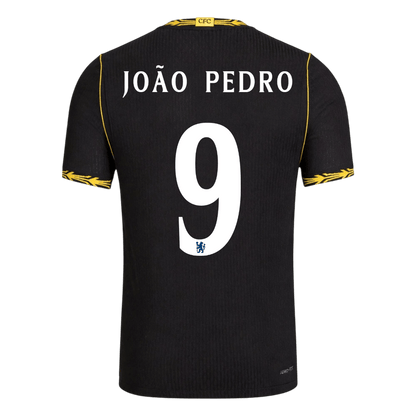 Chelsea Auswärtstrikot 2026/27 – JOÃO PEDRO #9 – UCL (Spielerversion)