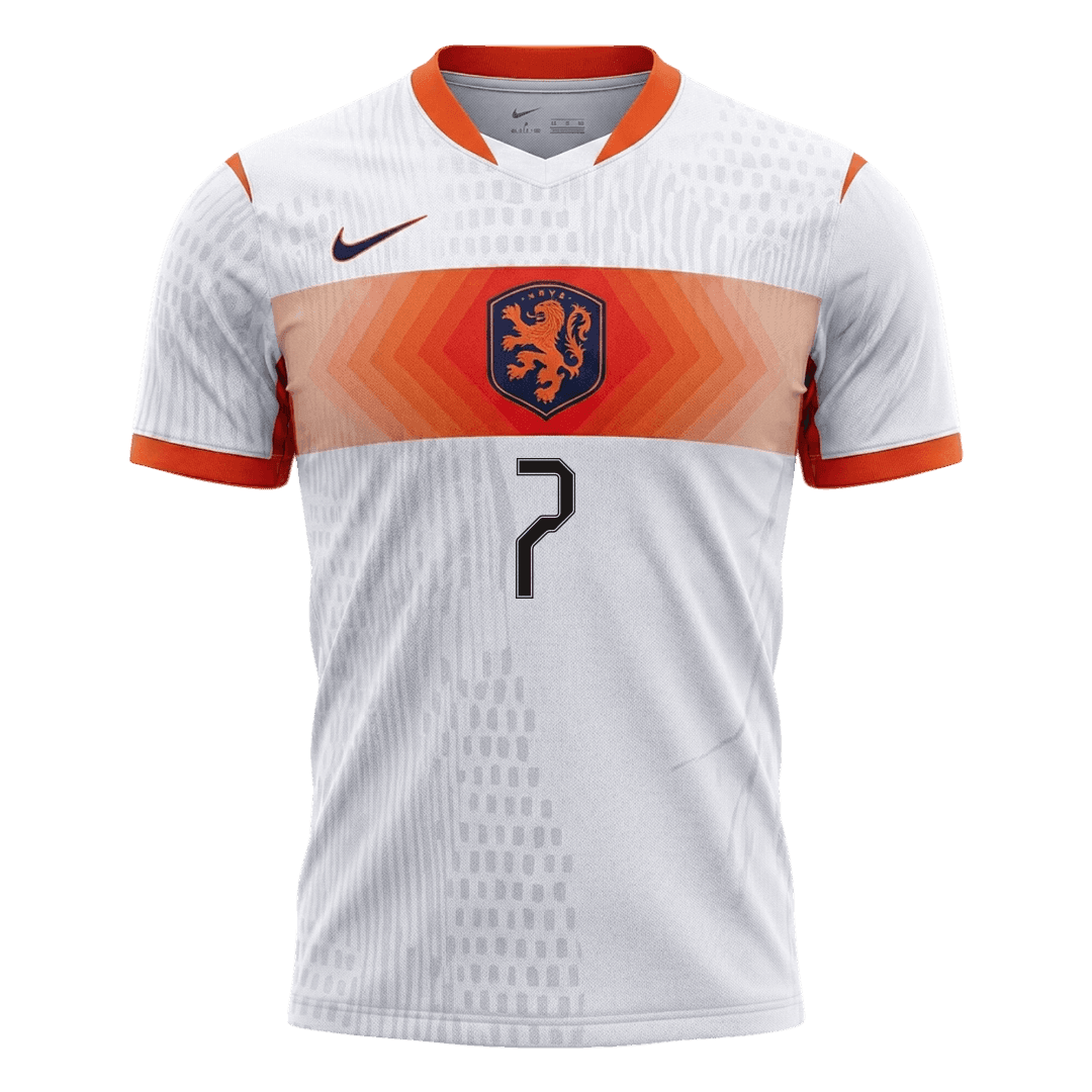 Netherlands World Cup Player Version Trikot Auswärts 2026 XAVI #7 Slim Fit