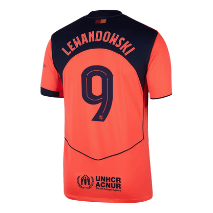 Maglia Barcellona Terza Trasferta 2025/26 UCL LEWANDOWSKI #9