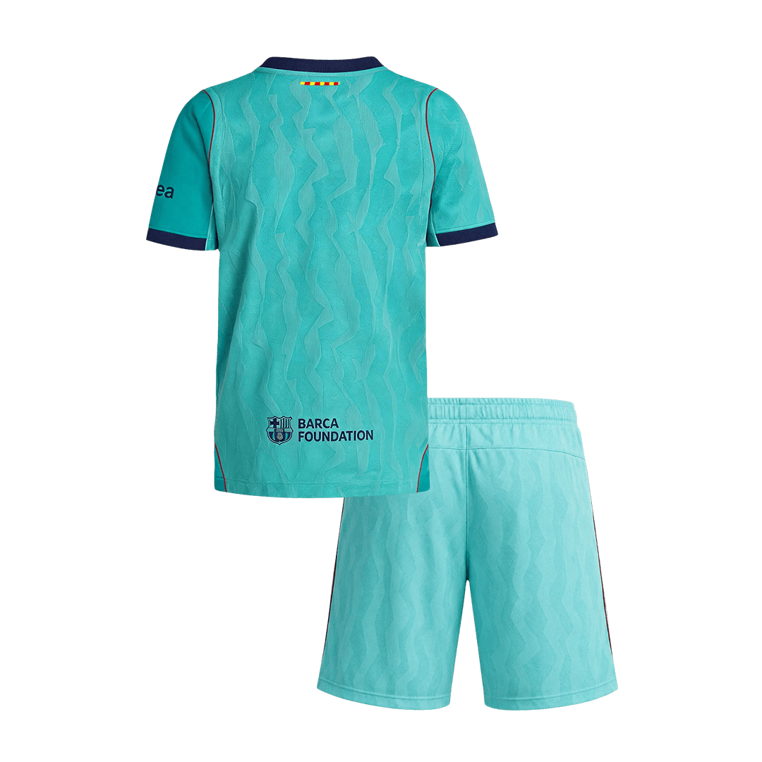 Barcelona Ausweichtrikot-Set Kinder 2026/27