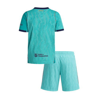 Barcelona Ausweichtrikot-Set Kinder 2026/27