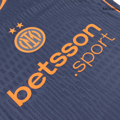 Maglia Inter Milan Versione Giocatore Terza Trasferta 2025/26 Slim Fit