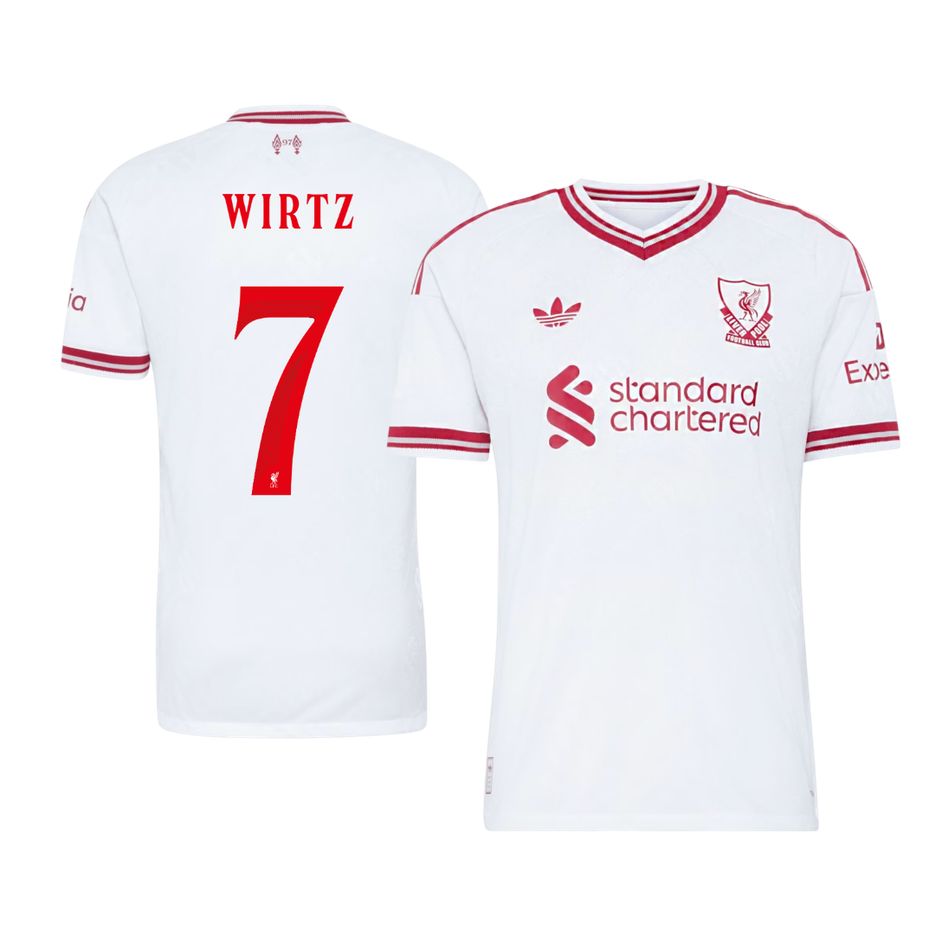 Liverpool Auswärtstrikot 2026/27 – WIRTZ #7 – UCL (Spielerversion)