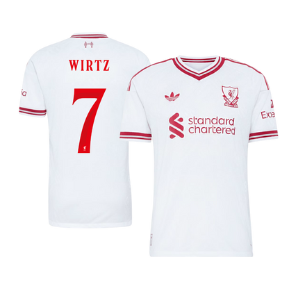 Liverpool Auswärtstrikot 2026/27 – WIRTZ #7 – UCL (Spielerversion)