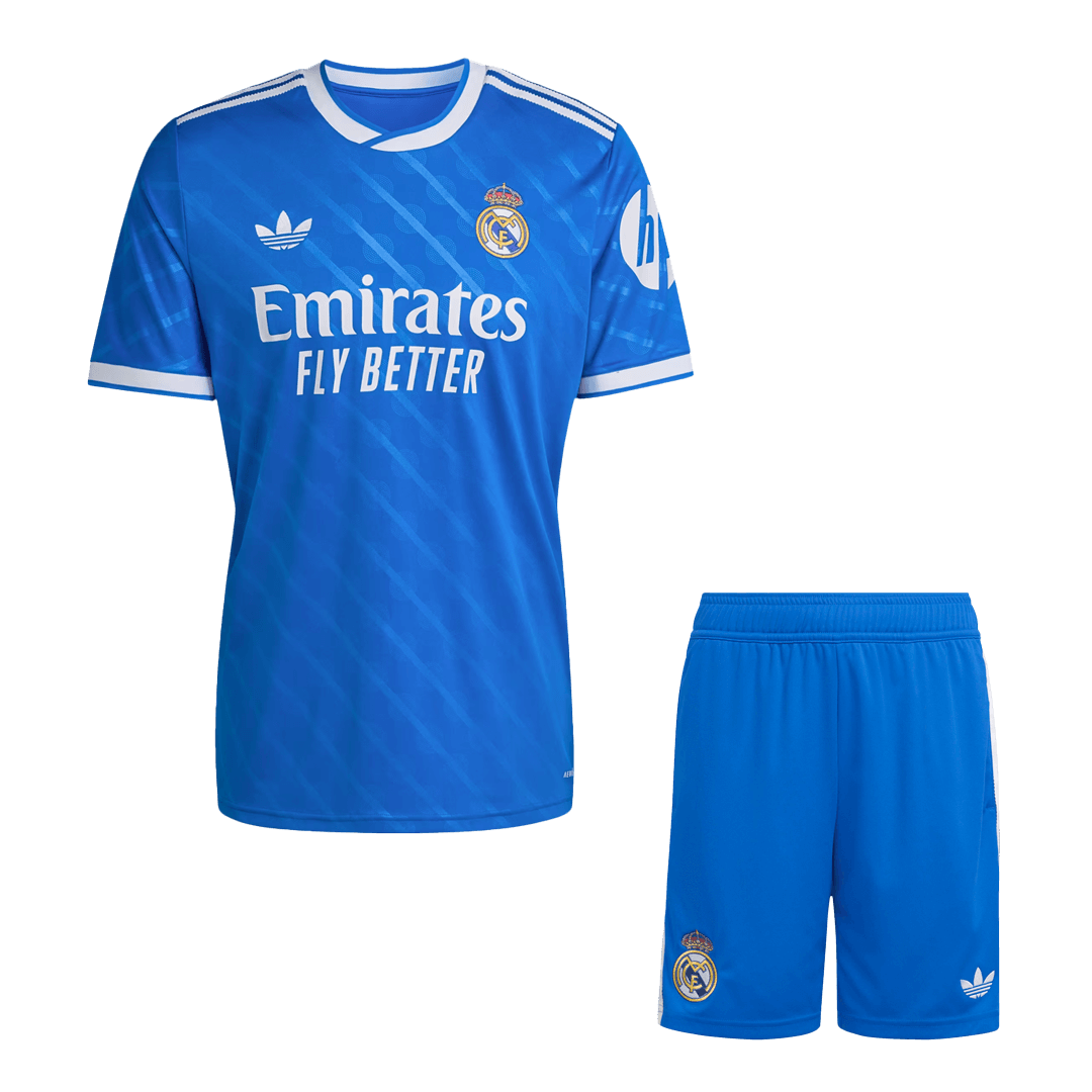 Completo maglia Los Blancos terza da trasferta 2025/26