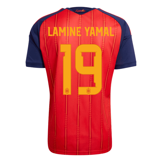 Spain World Cup Trikot Heim 2026 LAMINE YAMAL #19 [PREMIUM]