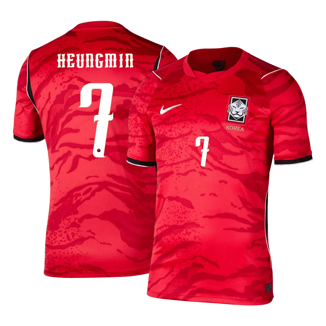 South Korea World Cup Trikot Heim 2026 HEUNGMIN #7