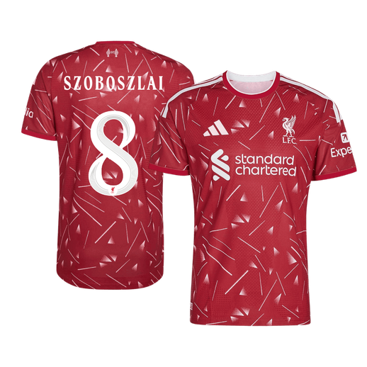 Liverpool Heimtrikot 2026/27 – SZOBOSZLAI #8 – UCL (Spielerversion)