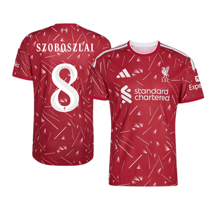 Liverpool Heimtrikot 2026/27 – SZOBOSZLAI #8 – UCL (Spielerversion)