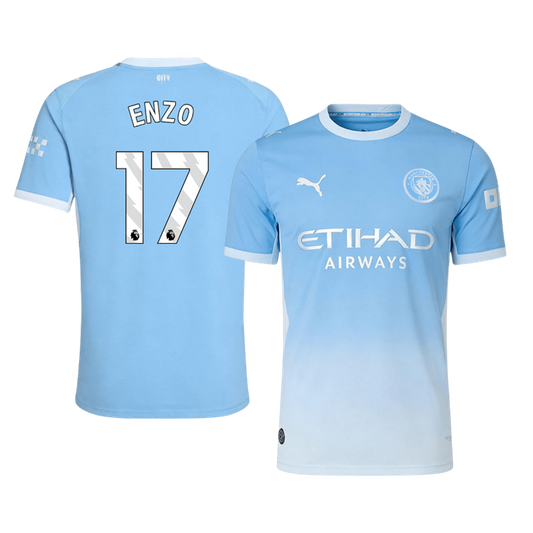 Manchester City Heimtrikot 2026/27 – ENZO #17 (Spielerversion)