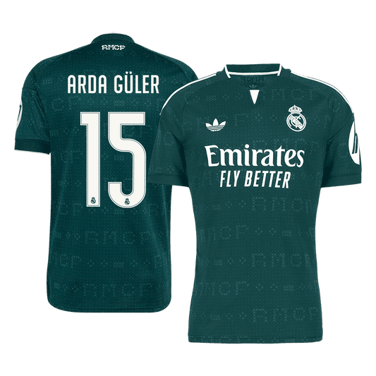 Real Madrid Auswärtstrikot 2026/27 – ARDA GÜLER #15