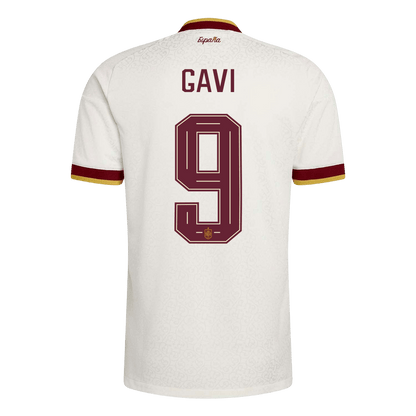 Spain World Cup Player Version Trikot Auswärts 2026 GAVI #9 Slim Fit