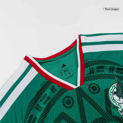 Mexico World Cup Player Version Trikot Heim 2026 Raúl #9 Slim Fit