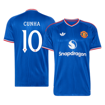 Manchester United Auswärtstrikot 2026/27 – CUNHA #10 – UCL (Spielerversion)