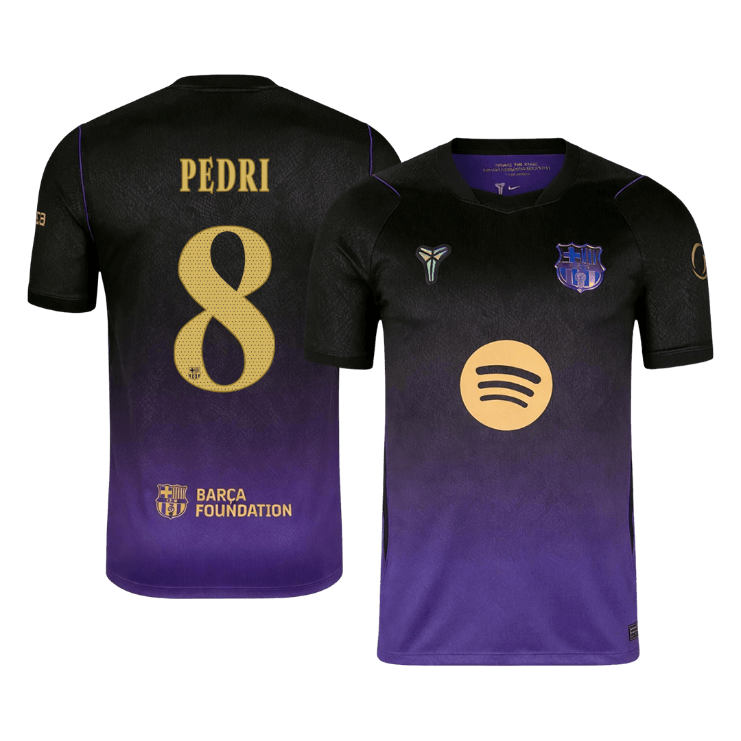 Barcelona Auswärtstrikot 2026/27 – PEDRI #8 – UCL