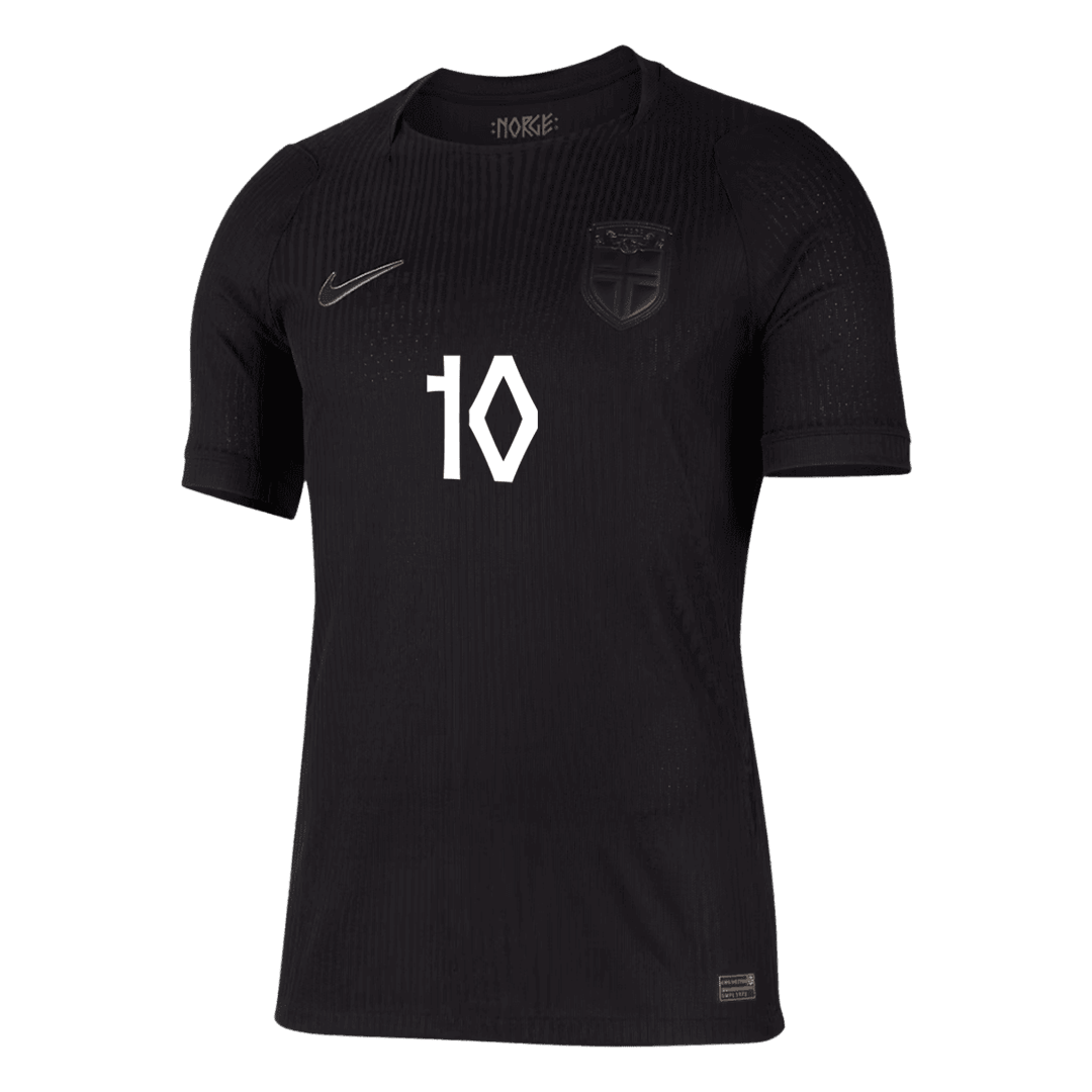 Norway World Cup Player Version Trikot Auswärts 2026 ØDEGAARD #10 Slim Fit