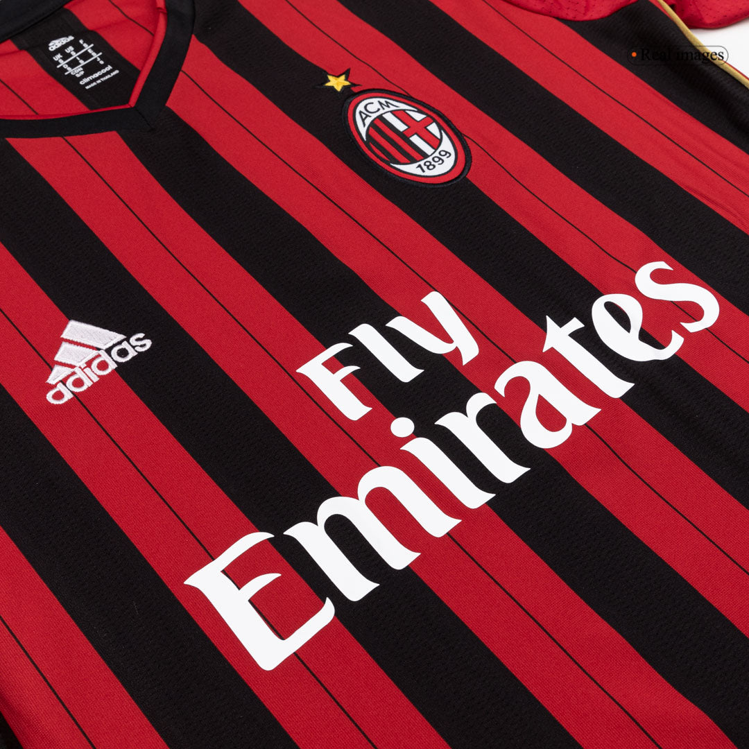 AC Milan Retro Langarm Heimtrikot 2013/14