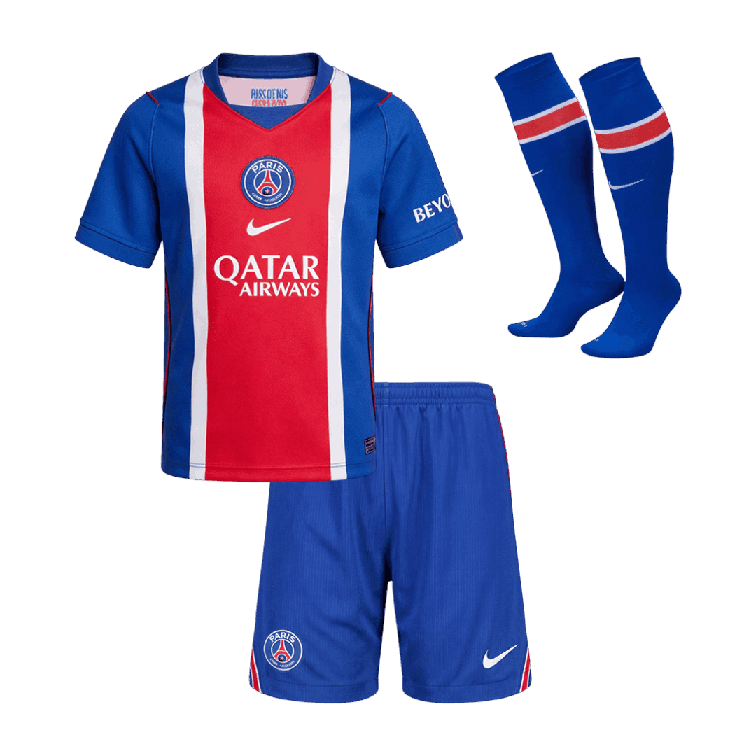 PSG Heimtrikot-Set mit Stutzen Kinder 2026/27