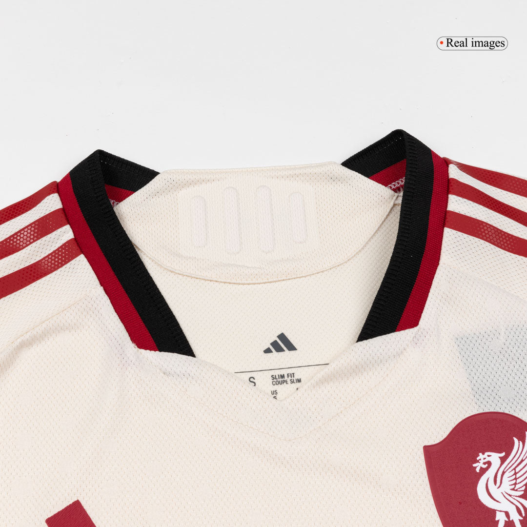 Maillot Liverpool Player Version Extérieur 2025/26 ISAK ##9 Coupe Ajustée