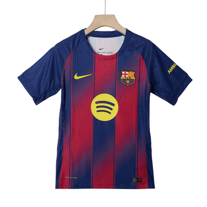 Barcelona Player Version Trikot Heim 2025/26 UCL F.DE JONG #21 Slim Fit
