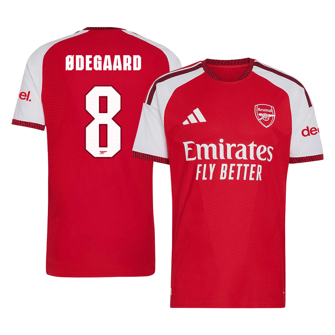 Arsenal Heimtrikot 2026/27 – ØDEGAARD #8 – UCL (Spielerversion)