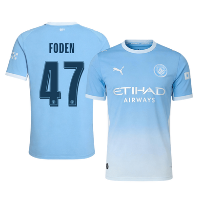 Manchester City Heimtrikot 2026/27 – FODEN #47 – UCL (Spielerversion)