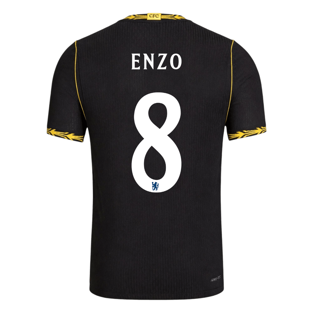 Chelsea Auswärtstrikot 2026/27 – ENZO #8 – UCL (Spielerversion)
